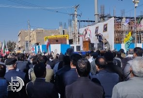 خروش مردم زاهدان در محکومیت اغتشاشات اخیر در سطح کشور