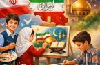 دانش‌آموزان خاش پرچم ایران و مفاهیم قرآنی را نقاشی می‌کنند