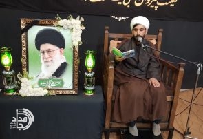 مراسم عزاداری قائد امت در ایرانشهر برگزار شد