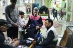 برپایی میزهای خدمت جهادی سلامت در مساجد زاهدان با مشارکت پزشکان بسیجی