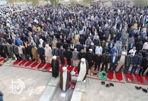 گزارش تصویری | نماز باشکوه عید سعید فطر در زاهدان به امامت آیت‌الله محامی