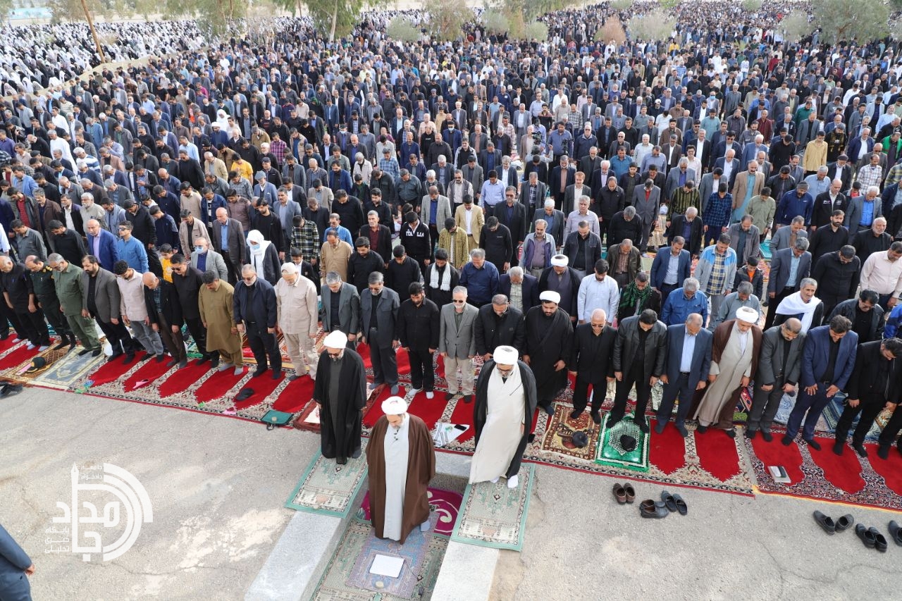 گزارش تصویری | نماز باشکوه عید سعید فطر در زاهدان به امامت آیت‌الله محامی