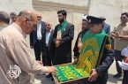 کاروان «زیر سایه خورشید» در ایرانشهر و سراوان / گسترش فرهنگ رضوی و تکریم خانواده‌های شهدا