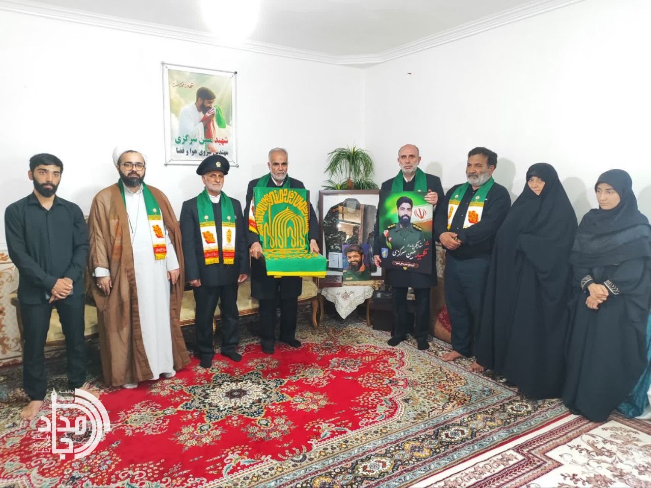 خانه شهید سرگزی در سیستان میزبان عطر قدمهای خادمان رضوی شد