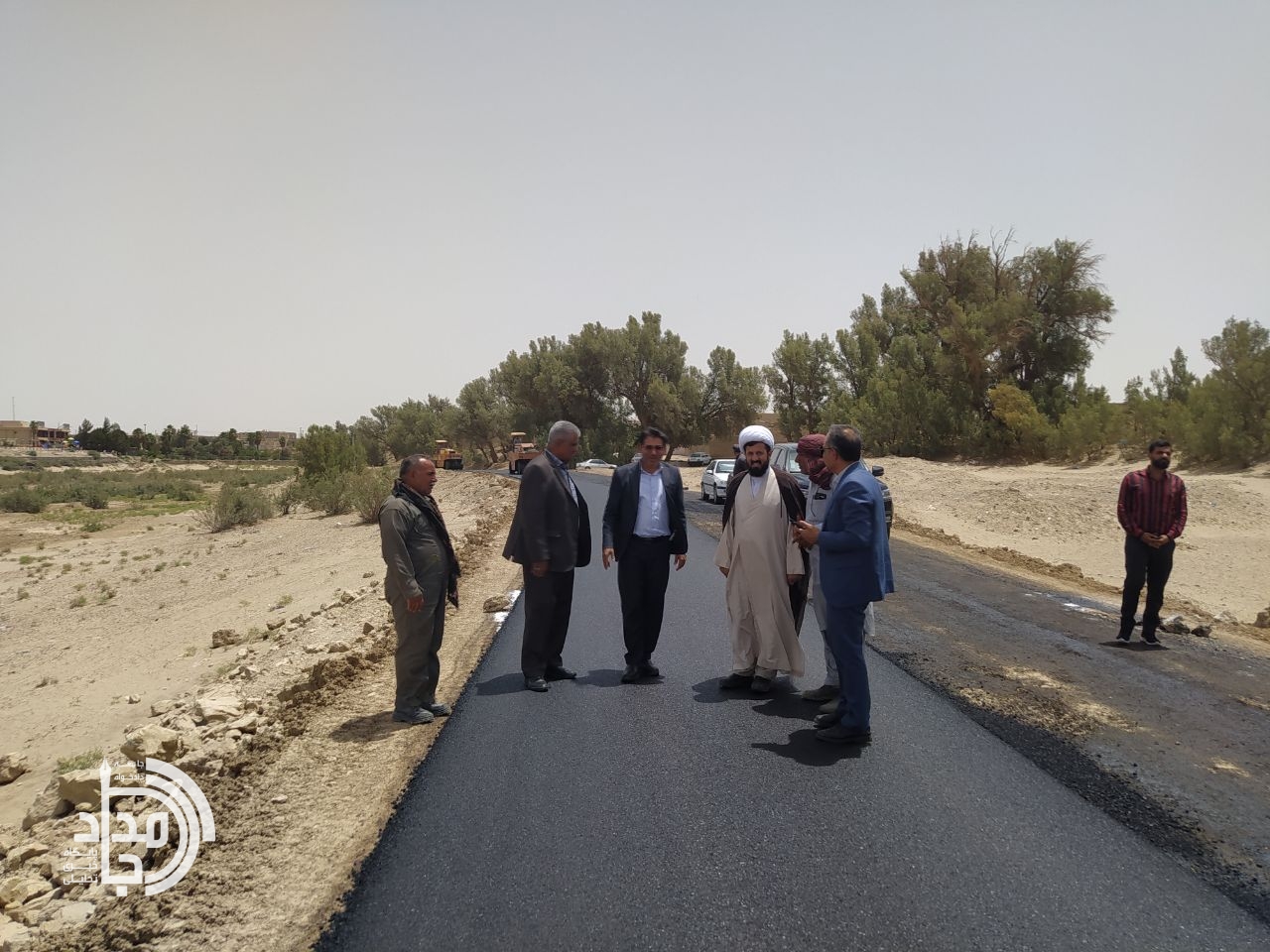 راه آرامستان شهیدان «برج سربند» روی غلتک نوسازی/ پاسخ به خواسته دیرینه مردم زهک