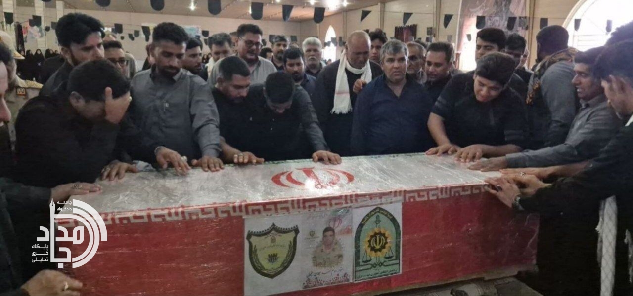 وداع باشکوه مردم زهک با پیکر شهید مدافع امنیت «سبحان سنچولی»